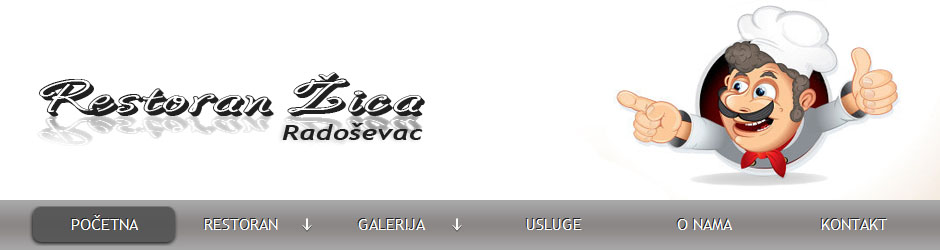 Restoran Žica     Tehnike: HTML/CSS - jQuery